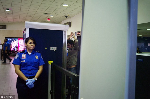Out of sight: The ex-agent claimed that the TSA is trying to avoid having the radiation scanners subjected to oversight or public scrutiny